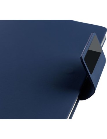 Coffret cadeau de bureau en carton Roan Matières : polyester Couleurs : bleu goodies publicitaire durable