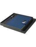 Coffret cadeau de bureau en carton Roan Matières : polyester Couleurs : bleu cadeau entreprise pas cher