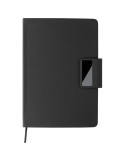 Coffret cadeau de bureau en carton Roan Matières : polyester Couleurs : noir personnalisable avec votre logo