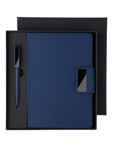 Coffret cadeau de bureau en carton Roan Matières : polyester Couleurs : noir livraison express 24h 48h
