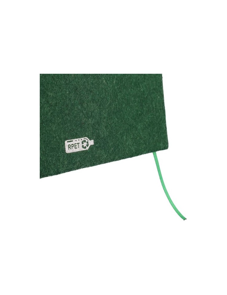 Carnet A5 en feutre recyclé Dario