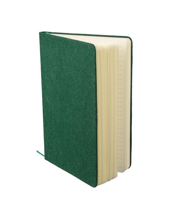 Carnet A5 en feutre recyclé Dario