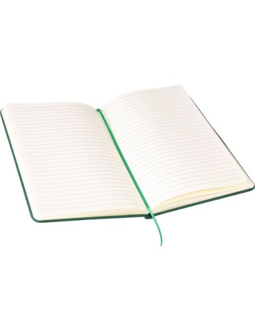 Carnet A5 en feutre recyclé Dario Matières : papier Couleurs : vert impression haute définition