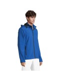 RACE HOODED MEN VESTE Taille textile : 3XL Couleurs : bleu royal objet promotionnel éco-responsable
