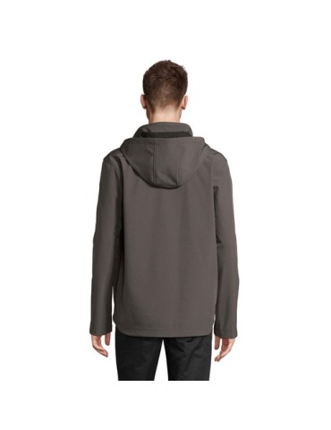 RACE HOODED MEN VESTE Taille textile : L Couleurs : anthracite cadeau collaborateur premium