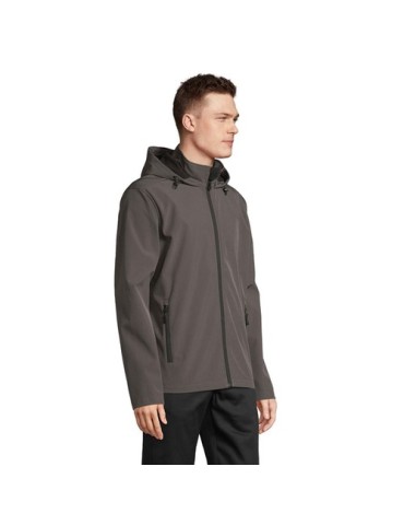 RACE HOODED MEN VESTE Taille textile : L Couleurs : anthracite cadeau client original