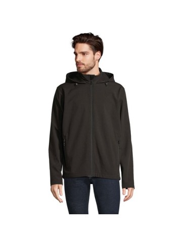 RACE HOODED MEN VESTE Taille textile : L Couleurs : noir goodies entreprise design