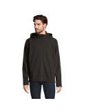 RACE HOODED MEN VESTE Taille textile : 4XL Couleurs : noir goodies publicitaire événementiel