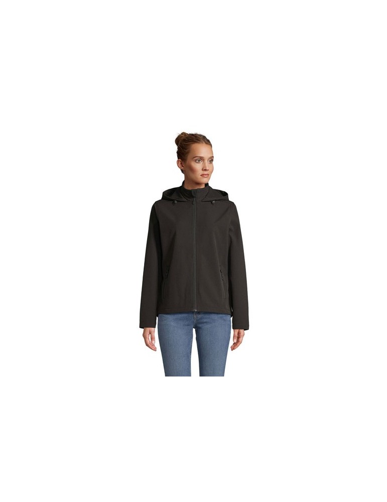 RACE HOODED WOMEN VESTE