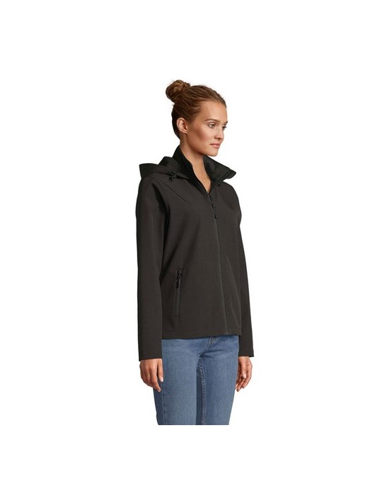 RACE HOODED WOMEN VESTE