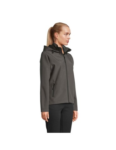 RACE HOODED WOMEN VESTE Taille textile : S Couleurs : anthracite livraison express 24h 48h