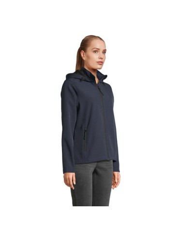 RACE HOODED WOMEN VESTE Taille textile : S Couleurs : french navy cadeau collaborateur premium