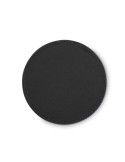 POSA Sous-verre rond en PU Couleurs : noir objet promotionnel éco-responsable