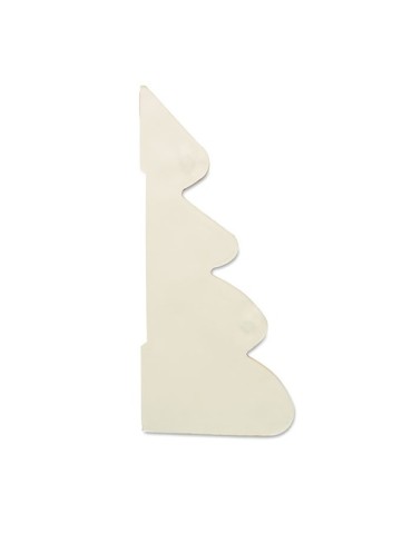 HARMOBIG Décoration de Noël en papier Matières : papier recyclé Couleurs : beige cadeau client original