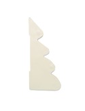 HARMOBIG Décoration de Noël en papier Matières : papier recyclé Couleurs : beige cadeau client original