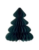 HARMOBIG Décoration de Noël en papier Matières : papier recyclé Couleurs : vert marquage laser ultra précis