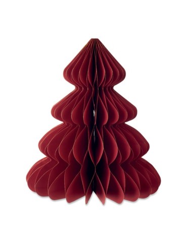 HARMOBIG Décoration de Noël en papier Matières : papier recyclé Couleurs : rouge impression haute définition