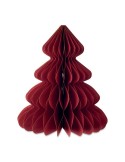 HARMOBIG Décoration de Noël en papier Matières : papier recyclé Couleurs : rouge impression haute définition