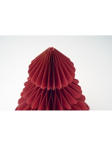 HARMOBIG Décoration de Noël en papier Matières : papier recyclé Couleurs : rouge goodies entreprise design