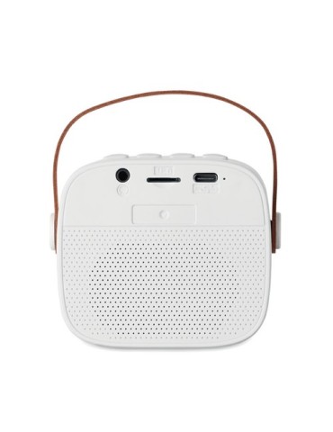 KARASETA Enceinte sans fil 5W Couleurs : blanc goodies publicitaire événementiel