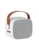 KARASETA Enceinte sans fil 5W Couleurs : blanc marquage laser ultra précis