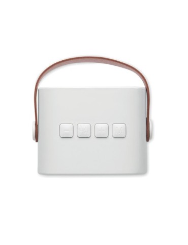 KARASETA Enceinte sans fil 5W Couleurs : blanc cadeau client original