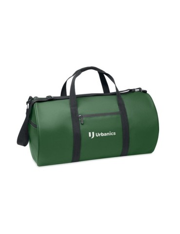 BANGKOK Sac de sport en 600D RPET Couleurs : vert foncé personnalisation sur mesure