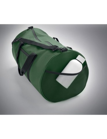 BANGKOK Sac de sport en 600D RPET Couleurs : vert foncé cadeau entreprise pas cher