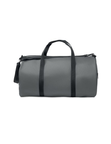 BANGKOK Sac de sport en 600D RPET Couleurs : pierre marquage laser ultra précis