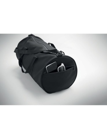 BANGKOK Sac de sport en 600D RPET Couleurs : noir cadeau affaires élégant
