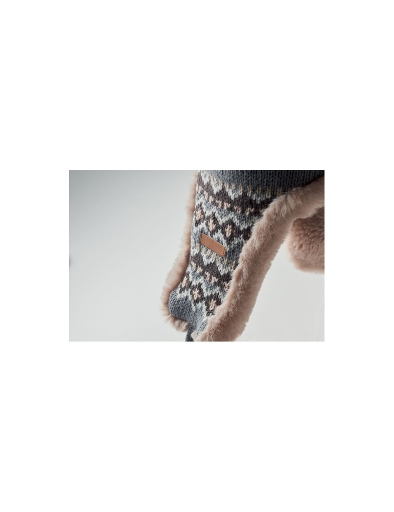 YULONG Bonnet avec caches-oreilles impression haute définition