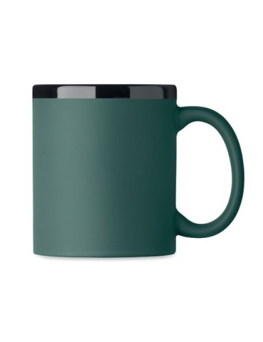 RUBY Mug en céramique 300ml Couleurs : vert foncé cadeau entreprise pas cher