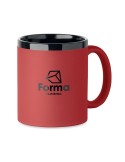 RUBY Mug en céramique 300ml Couleurs : rouge impression logo haute qualité