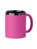 RUBY Mug en céramique 300ml Couleurs : fuchsia personnalisable avec votre logo