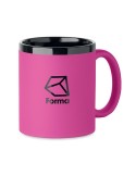 RUBY Mug en céramique 300ml Couleurs : fuchsia cadeau collaborateur premium