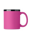 RUBY Mug en céramique 300ml Couleurs : fuchsia personnalisable avec votre logo