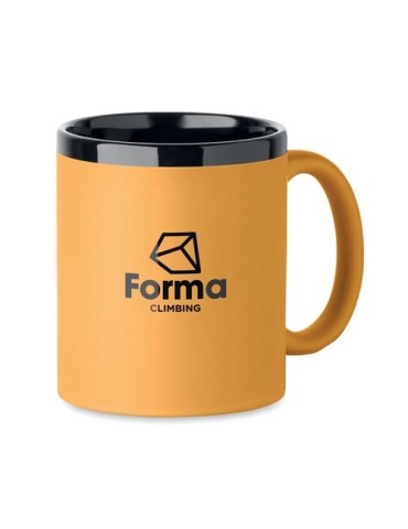 RUBY Mug en céramique 300ml Couleurs : jaune cadeau client original