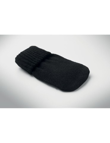 WARMMUFF Chaufferette polyester tricot Matières : PET Couleurs : noir cadeau client original