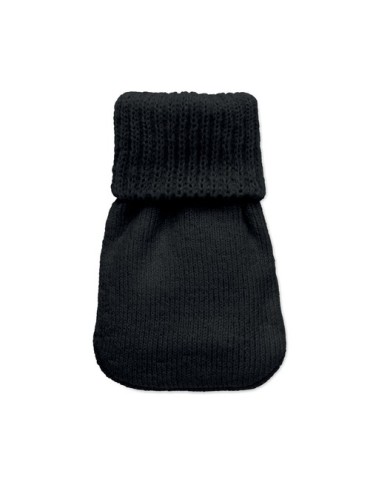 WARMMUFF Chaufferette polyester tricot Matières : PET Couleurs : noir objet promo petit budget