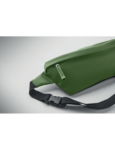 BANGKOK WAIST Sac banane en 600D RPET Couleurs : vert foncé cadeau client original