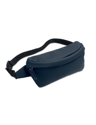 BANGKOK WAIST Sac banane en 600D RPET Couleurs : bleu cadeau entreprise pas cher
