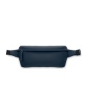BANGKOK WAIST Sac banane en 600D RPET Couleurs : bleu objet publicitaire robuste