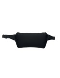 BANGKOK WAIST Sac banane en 600D RPET Couleurs : noir marquage laser ultra précis