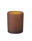 KIVAS WOOD Bougie en cire végétale 80 gr Matières : verre Couleurs : marron