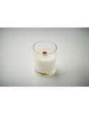 KIVAS WOOD Bougie en cire végétale 80 gr Matières : verre Couleurs : transparent livraison express 24h 48h