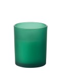 KIVAS WOOD Bougie en cire végétale 80 gr Matières : verre Couleurs : vert objet publicitaire robuste