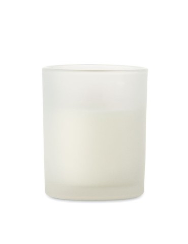 KIVAS WOOD Bougie en cire végétale 80 gr Matières : verre Couleurs : blanc cadeau affaires élégant