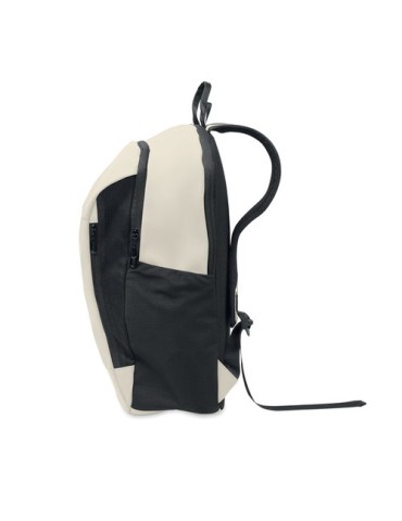 KOROVIN Sac à dos pour ordinateur 15" Couleurs : blanc cassé impression logo haute qualité