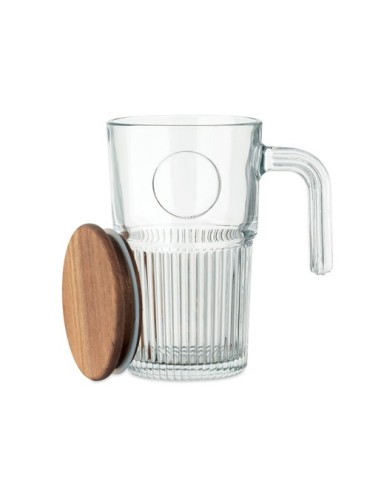 VITRIO JAR Mug en verre 450ml Matières : verre Couleurs : transparent goodies publicitaire événementiel