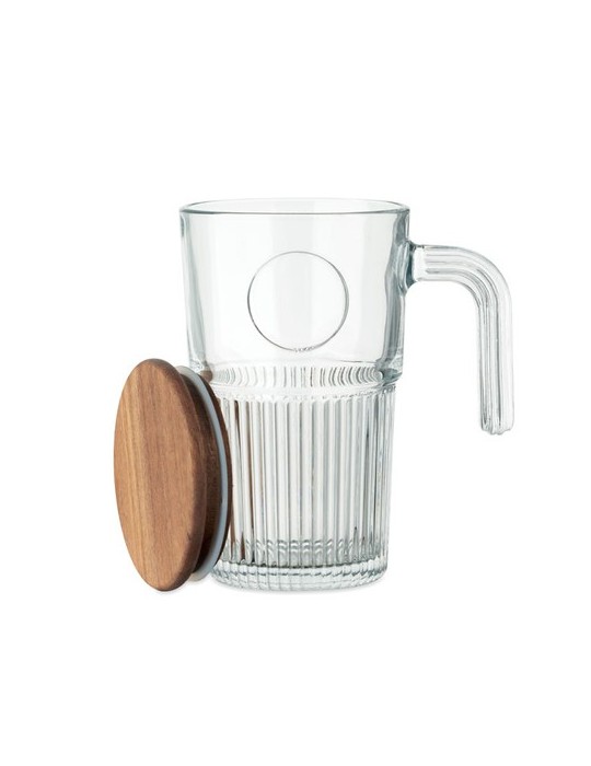 VITRIO JAR Mug en verre 450ml